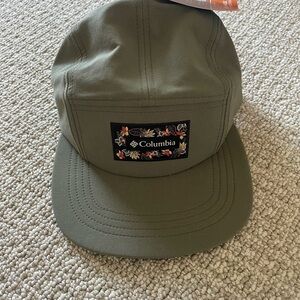 Columbia Green Tactical Hat Durable Canvas Accessory